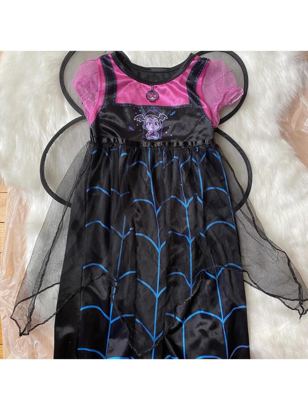 Disney Vampirina Costume Dress Toddler 2T With Wings